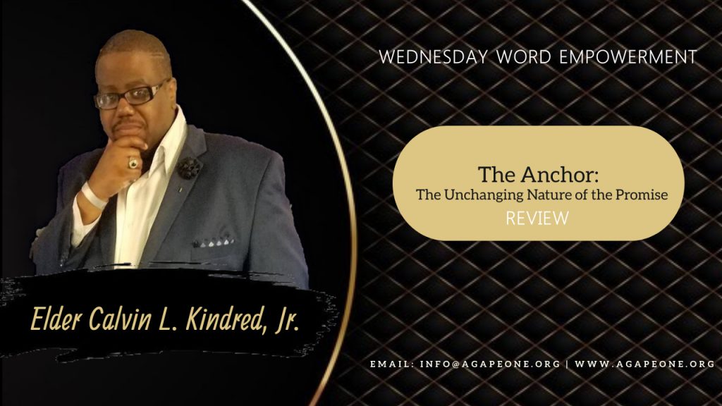 The Anchor - Wednesday Word Empowerment - 9-28-21